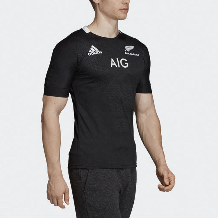 adidas AB Home H JSY Sports Jersey Short Sleeve Black CW3134
