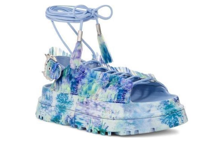 (WMNS) UGG x Collina Strada GoldenGlow Sandal 'Blue Floral' 1165750-BLFL