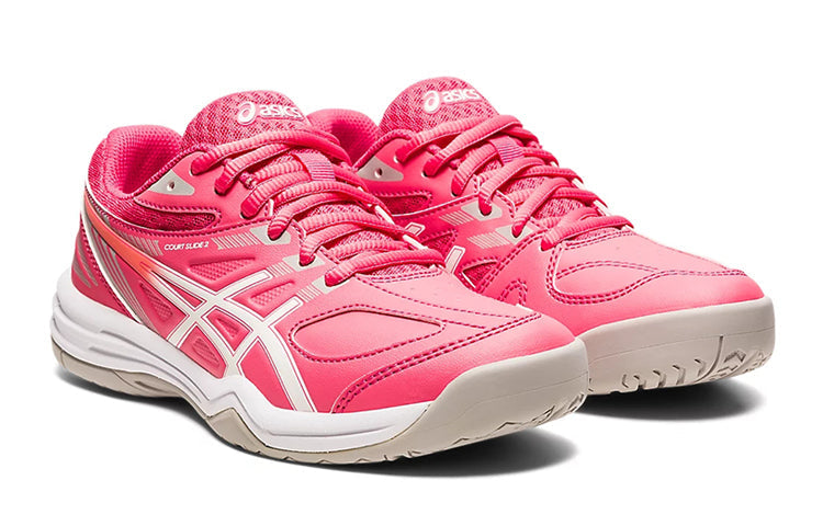 (GS) ASICS Court Slide 2 'Pink' 1044A023-700