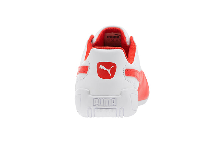 (GS) PUMA Tune Cat 3 Low Top White/Red 361208-14