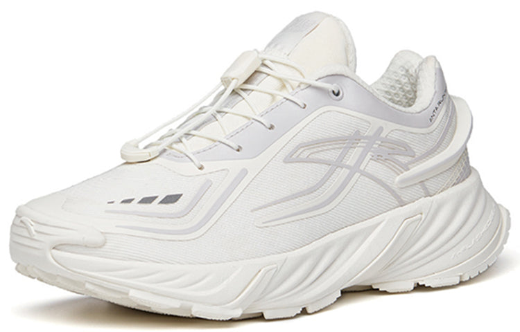 (WMNS) ANTA Running Series Low 'White Grey' 122145525-2