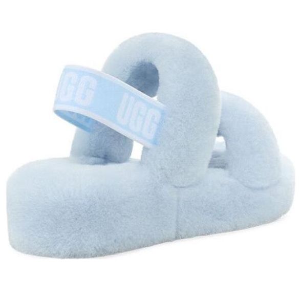 (WMNS) UGG Oh Yeah Slide 'Light Blue' 1107953-CRK