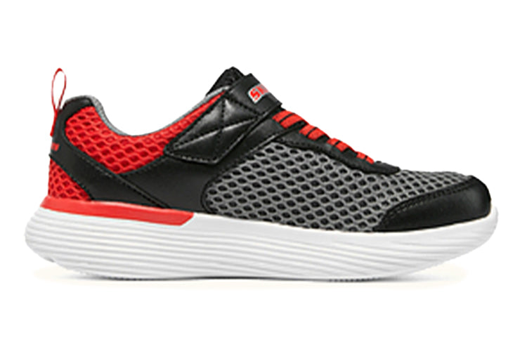 (GS) Skechers Go Run 400 V2 Darvix 'Grey Black Red' 405103L-CCRD
