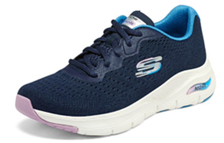 (WMNS) Skechers Arch Fit Infinity Cool 'Blue Pink White' 149722-NVMT