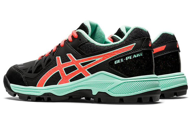 (WMNS) ASICS Gel-Peake 'Black Green Red' 1112A037-001