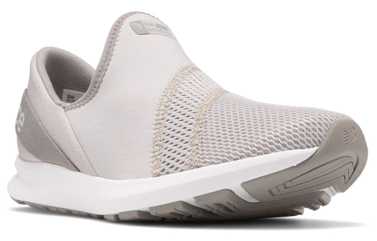 (WMNS) New Balance FuelCore Nergize Easy Slip-On Grey/White WLNRSLG1