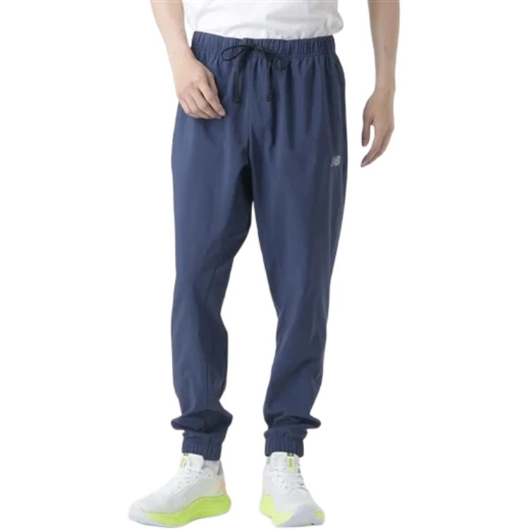 New Balance Sport Essentials Woven Joggers Asia Sizing 'Navy' MP41011-NNY