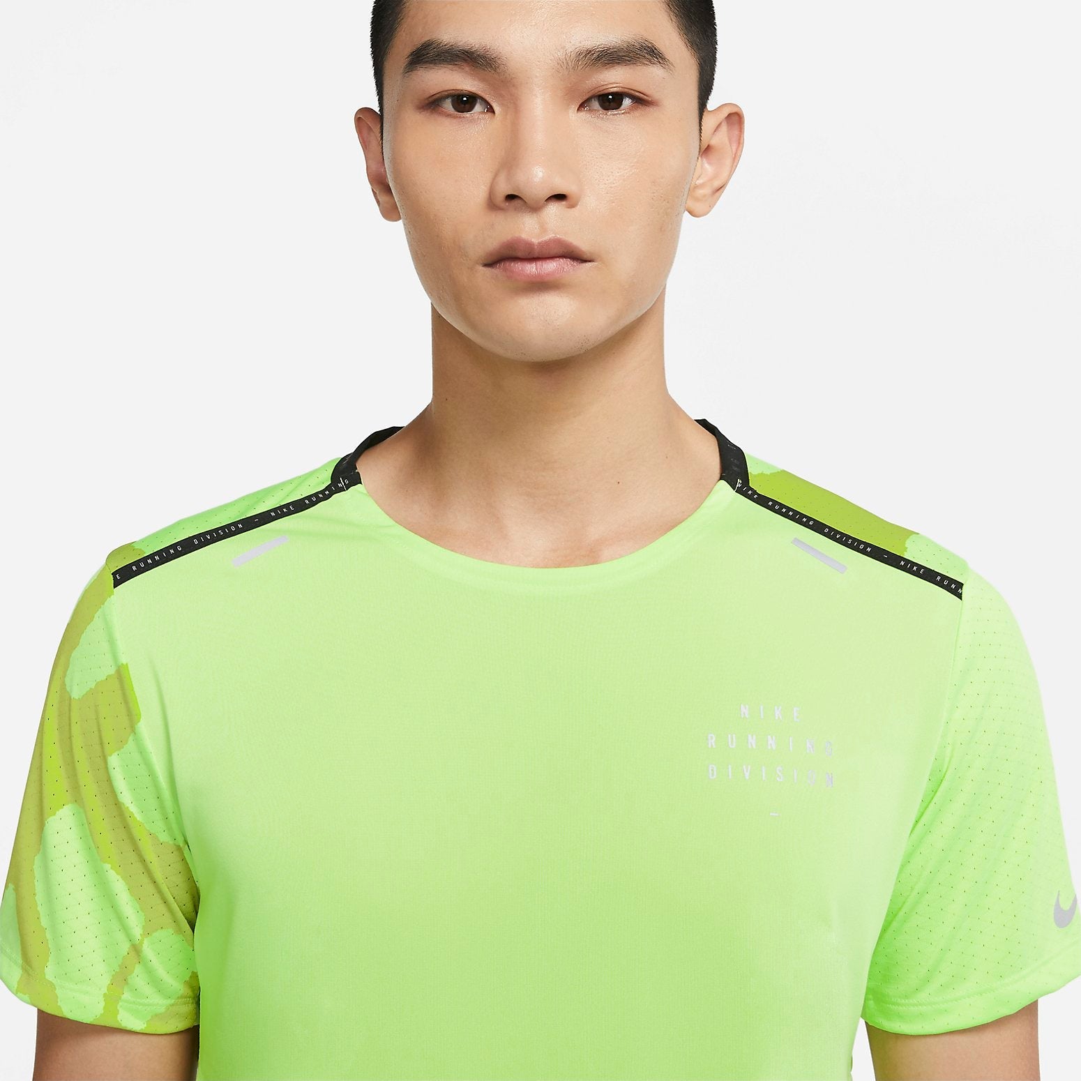 Nike Dri-fit Run Division Rise 365 Quick Dry Running Top 'Green' DQ4758-358
