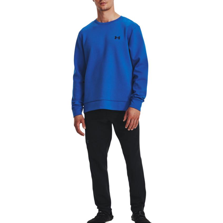 Under Armour Unstoppable Flc Crew Sweatshirt 'Blue' 1381688-400