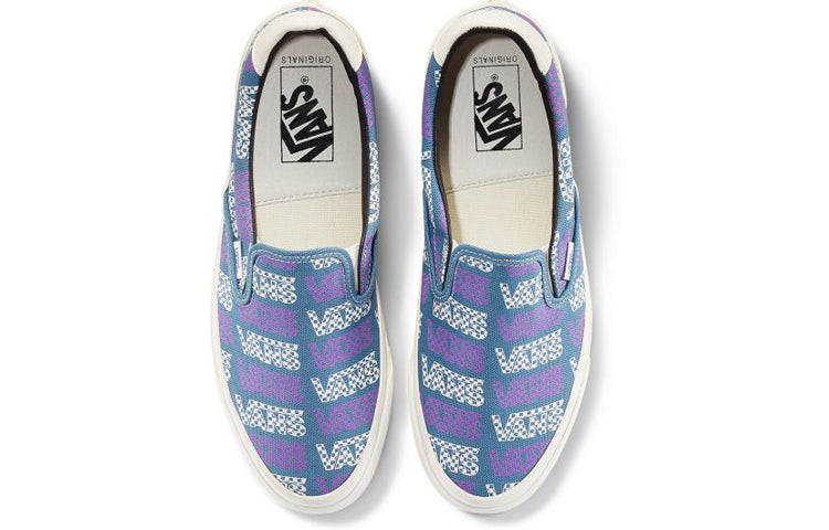 Vans OG Slip-On 59 LX 'Logo Checkerboard - Larkspur' VN0A4BVDVZB