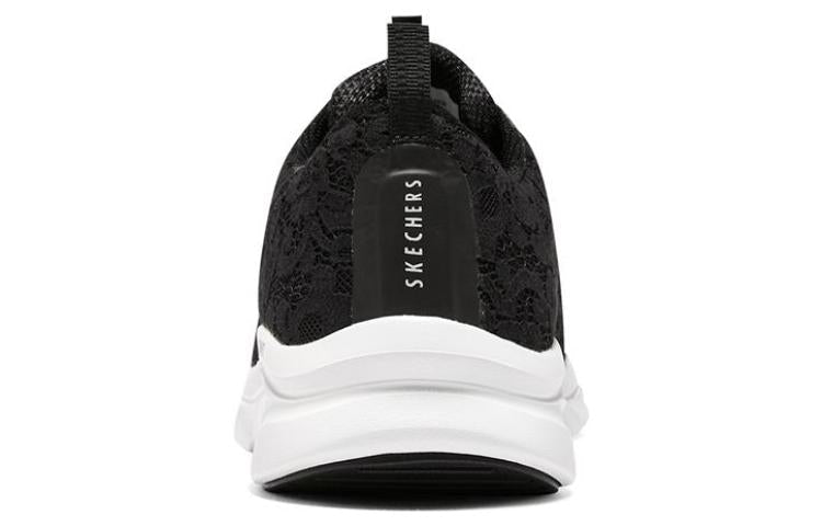 (WMNS) Skechers D'Lux Comfort Shoes 'Black' 104346-BKW