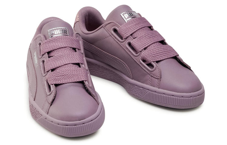 (WMNS) PUMA Basket Heart Bio Hacking Casual Board Shoes Purple 369223-02