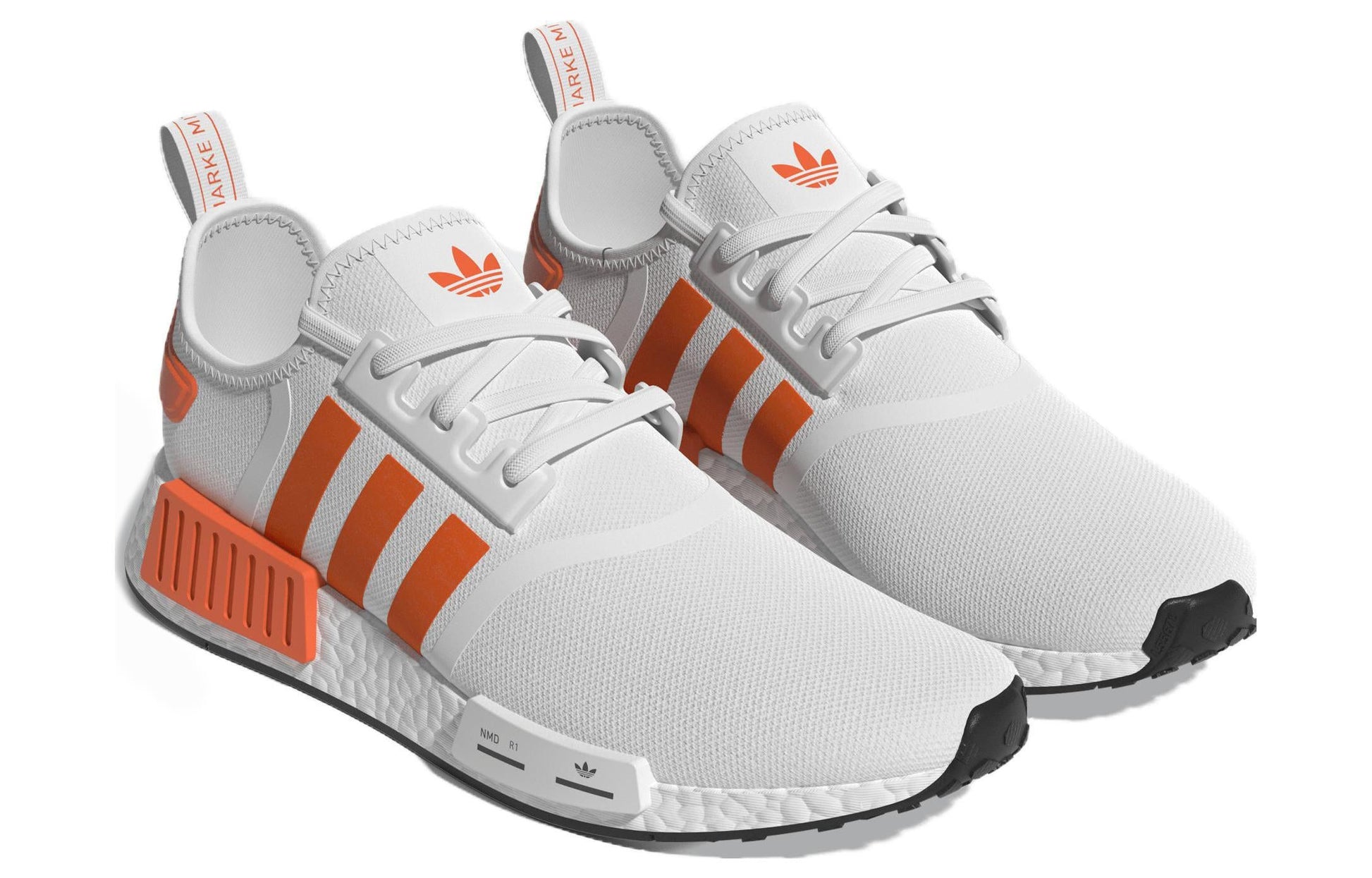 adidas NMD_R1 'White Solar Orange' HQ4463