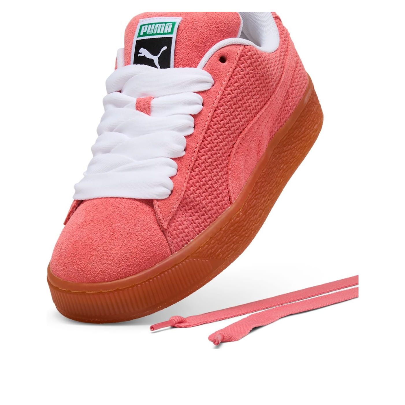 (WMNS) PUMA Suede XL Braided 'Glowing Red' 402318-02