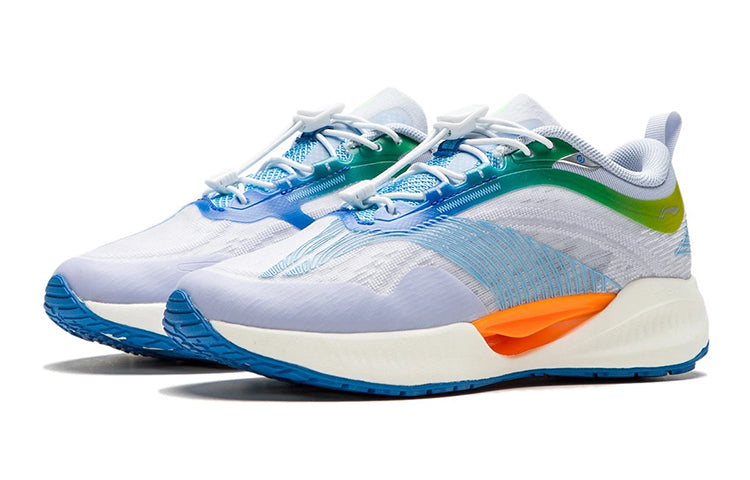 (GS) Li-Ning Super Light XIX 'White Blue' YKFS018-5