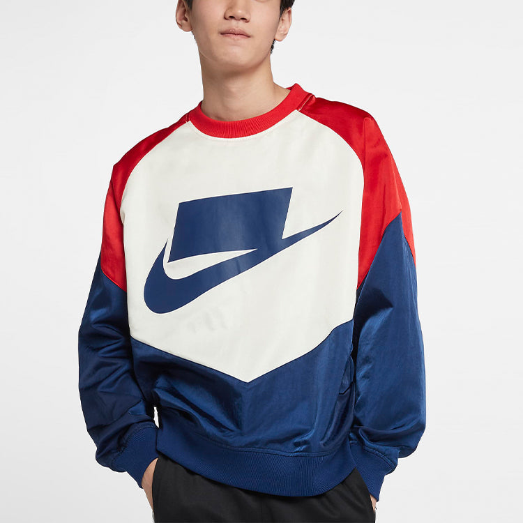 Nike 2019-20Aw Street Style Long Sleeves Tops Blue AR1643-492