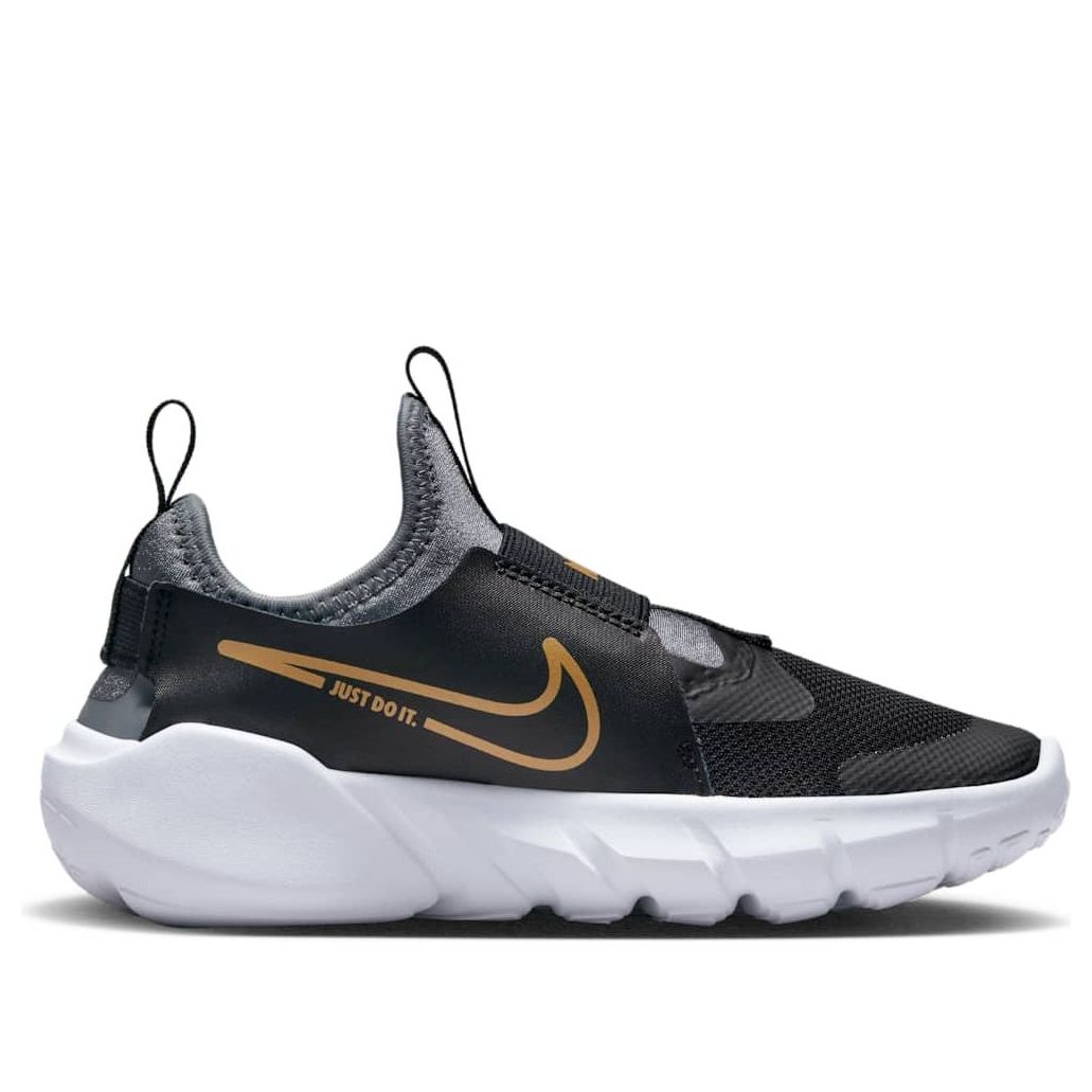 (PS) Nike Flex Runner 2 'Black Metallic Gold' DJ6040-007
