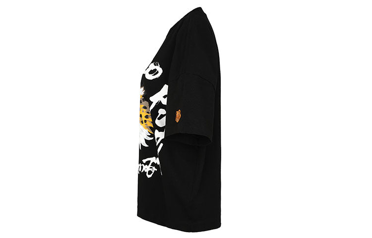 KENZO SS21 Printing Round-neck Black FB52TS6404SK-99