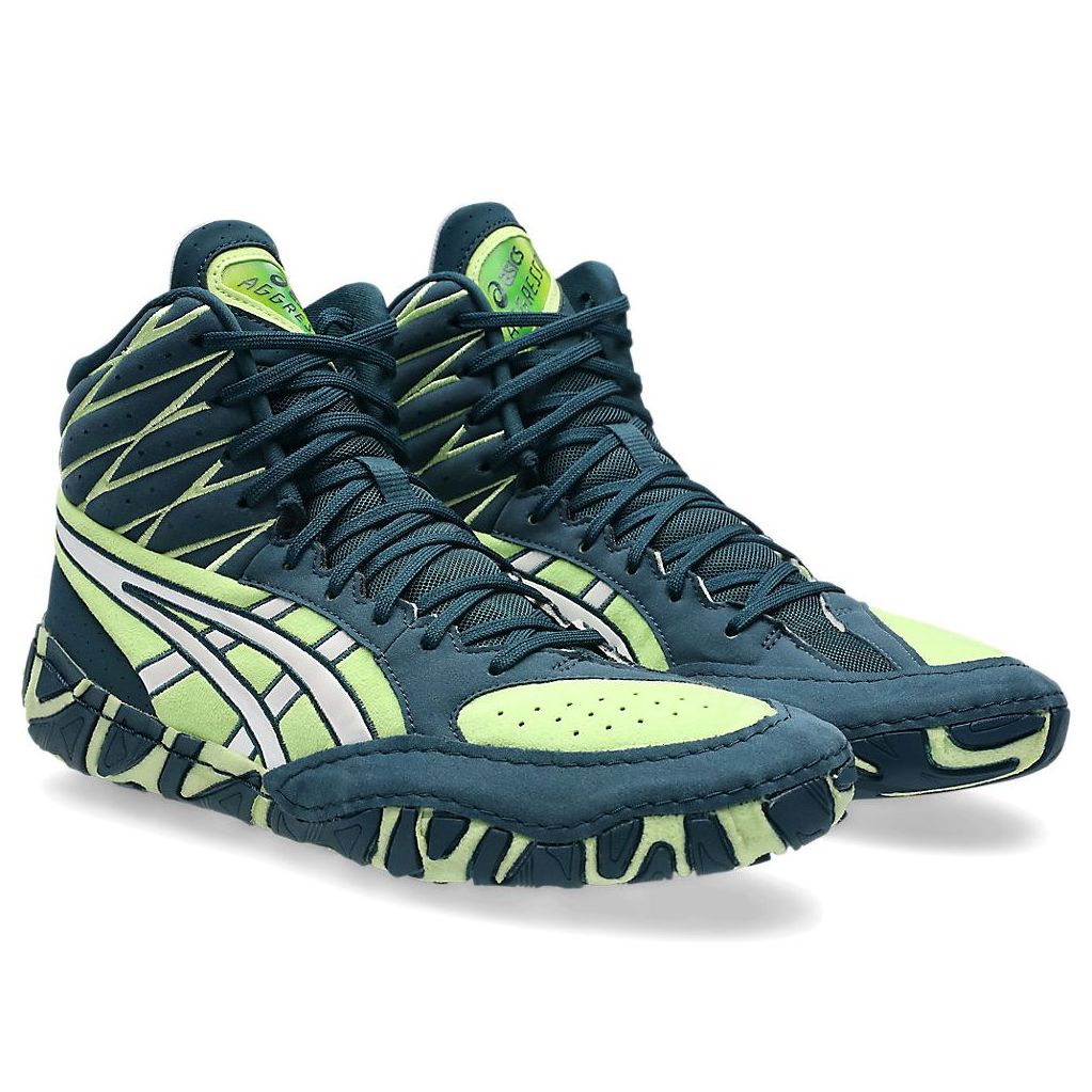 ASICS Aggressor 6 'Tranquil Teal Lime Green' 1081A067-300