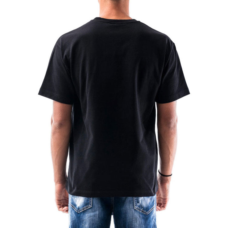 KENZO MENS Tiger Head Print Short Sleeve Black FA65TS0654YV-99