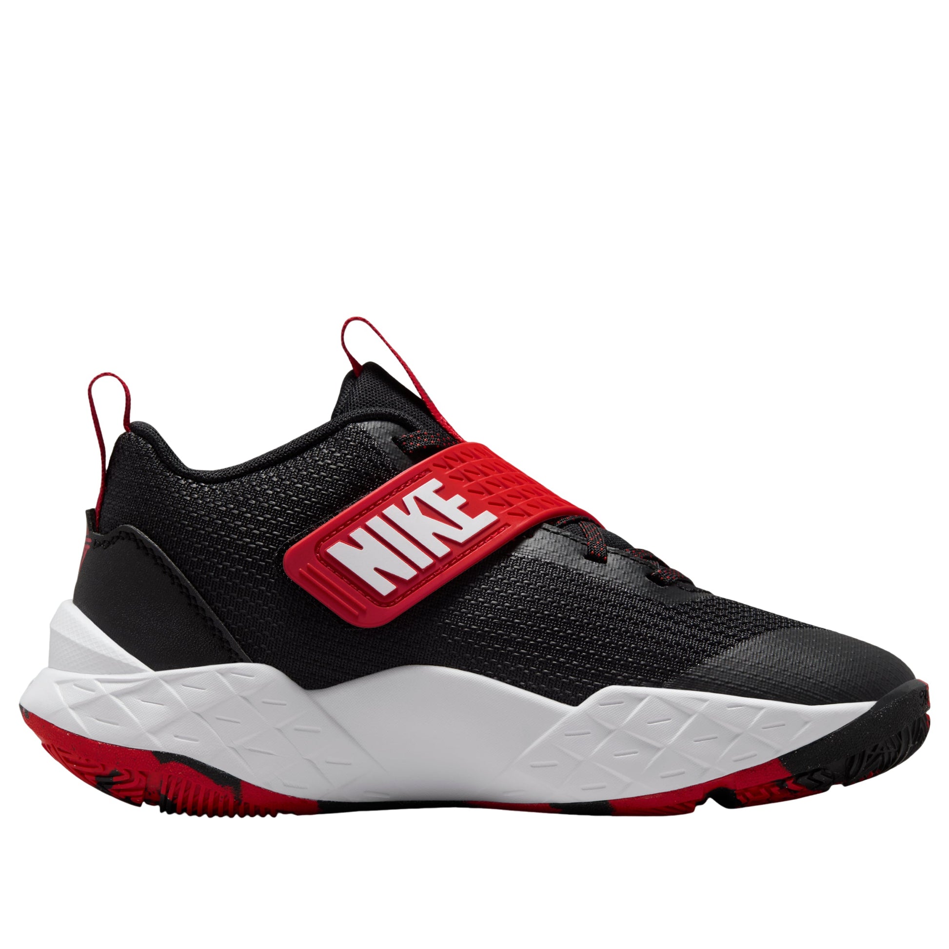 (GS) Nike Team Hustle D 12 'Black University Red White' HF6279-001