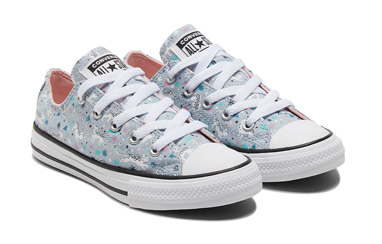 Converse Chuck Taylor All Star Sneakers K Blue/Multi-color 672102C