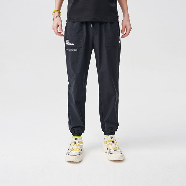 FILA Ventilate Sports Ankle Banded Causual Pant Male Black T11M122806F-BK