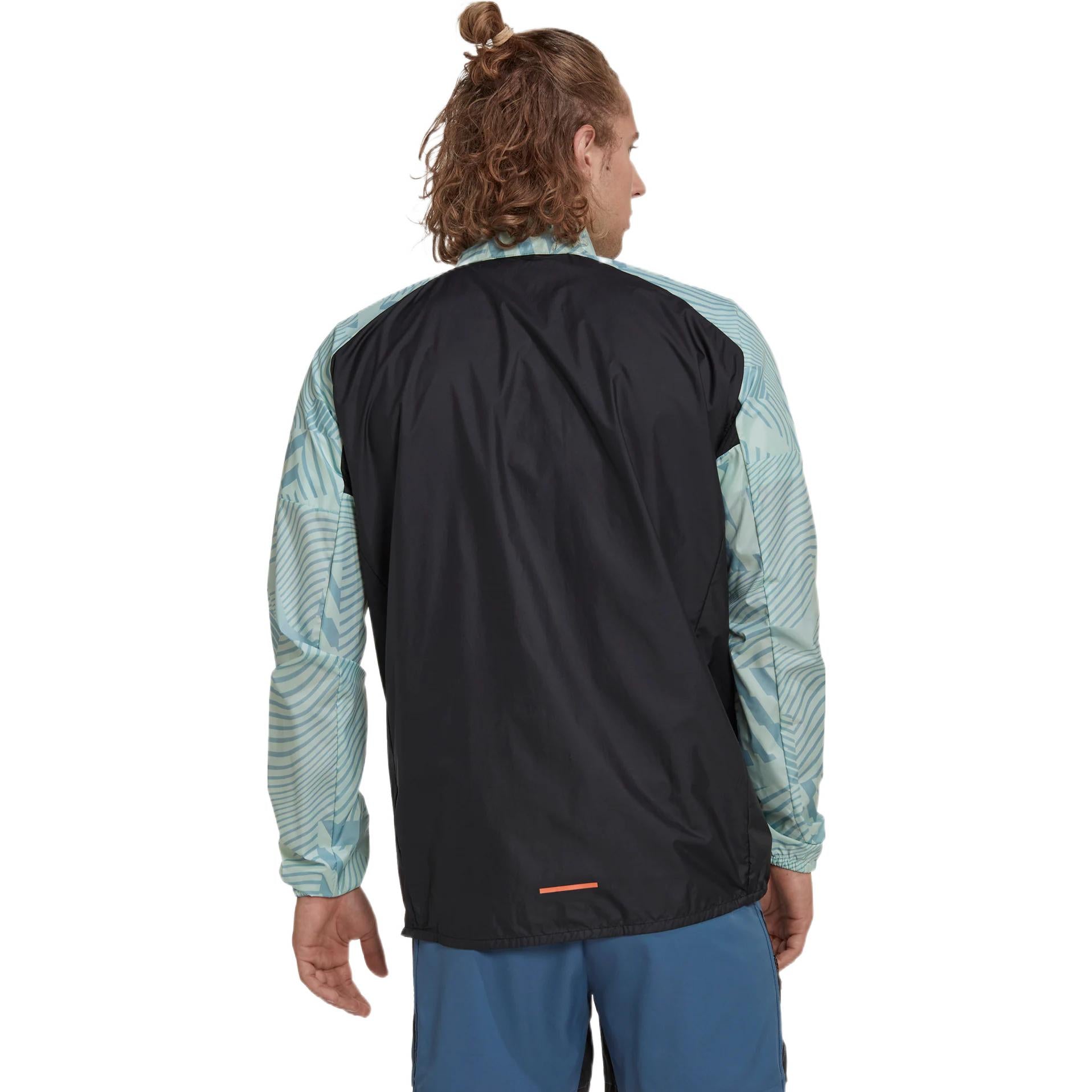 adidas Zipper  Cardigan  Colorblock Stand Collar Sports Jacket HI6199