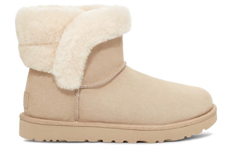 (WMNS) UGG Saniya Mini Suede Classic Boot 'Sawdust' 1153512-SWD