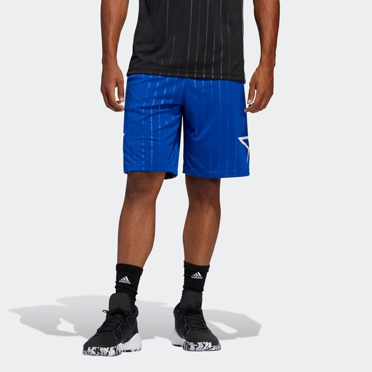 adidas Mac Dyn Short Training Basketball Casual Sports Shorts Blue FH7727