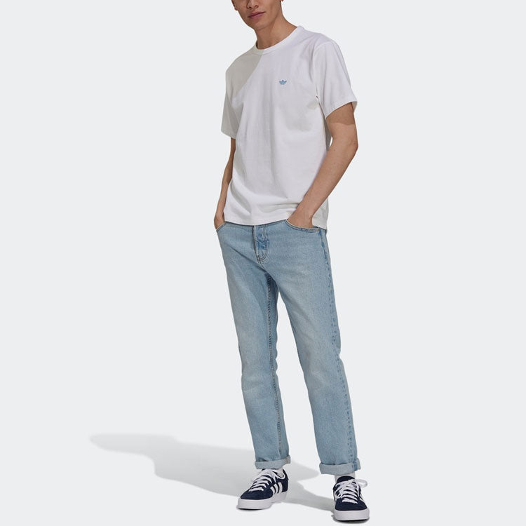 adidas originals Causual Sports Round Collar GS White GL9939