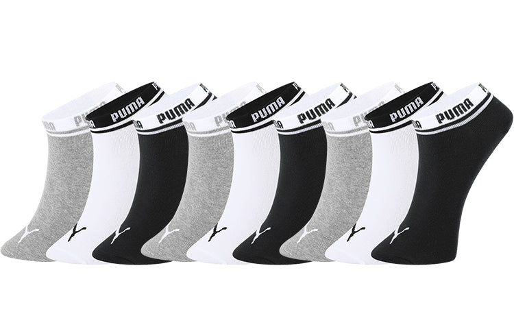 PUMA Sneaker Socks 3 pack 'Black White Grey' 100000379-008