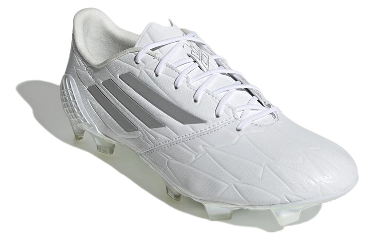 adidas Adizero F50 4 Leather FG 'White Silver Metallic' GX3911