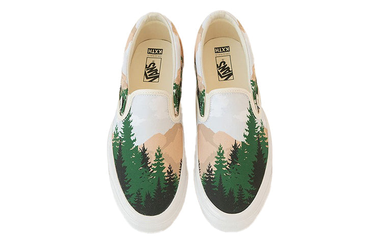 Vans Kith x Vault OG Classic Slip-On LX 'Treescape' VN0A45JK6CD