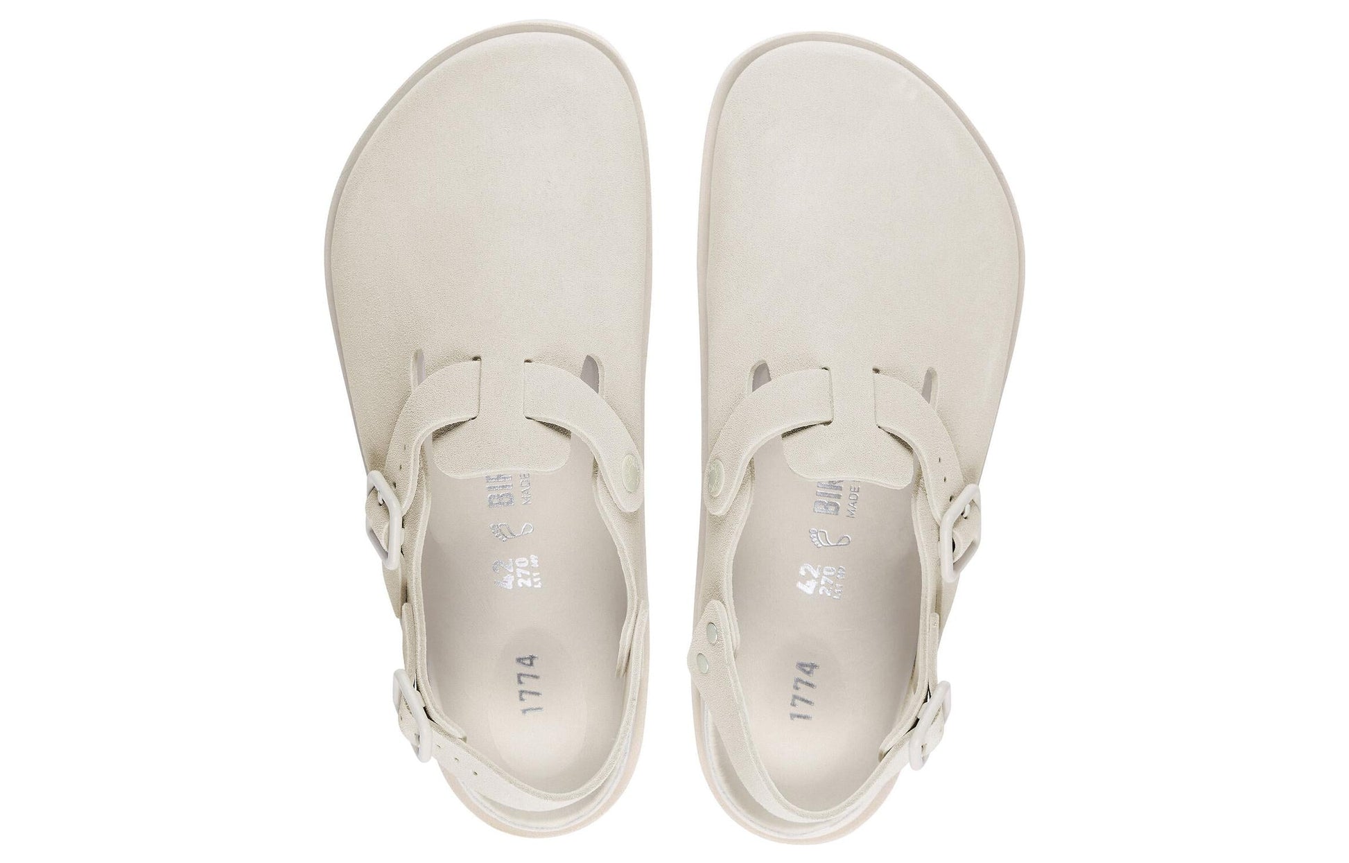 Birkenstock 1774 III Tokio Suede Leather 'Bone' 1025950