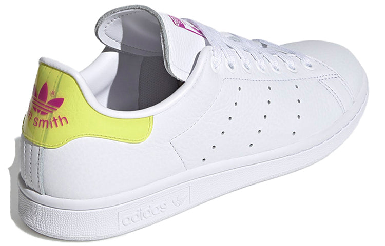 (WMNS) adidas originals Stan Smith Shoes White/Purple/Green FW7436