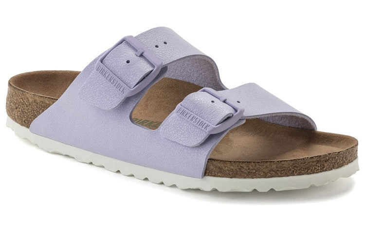 Birkenstock Arizona Vegan Birkibuc 'Lavender Fog' 1022607