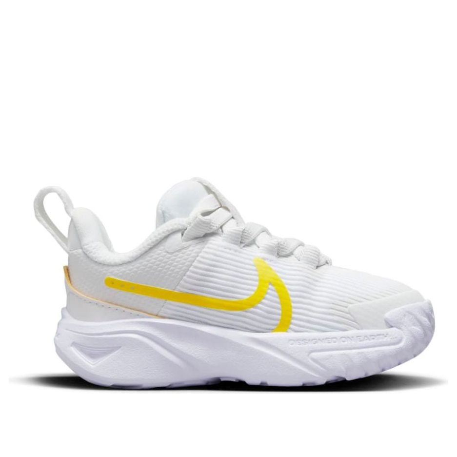 (TD) Nike Star Runner 4 Shoes 'Summit White Opti Yellow' DX7616-101