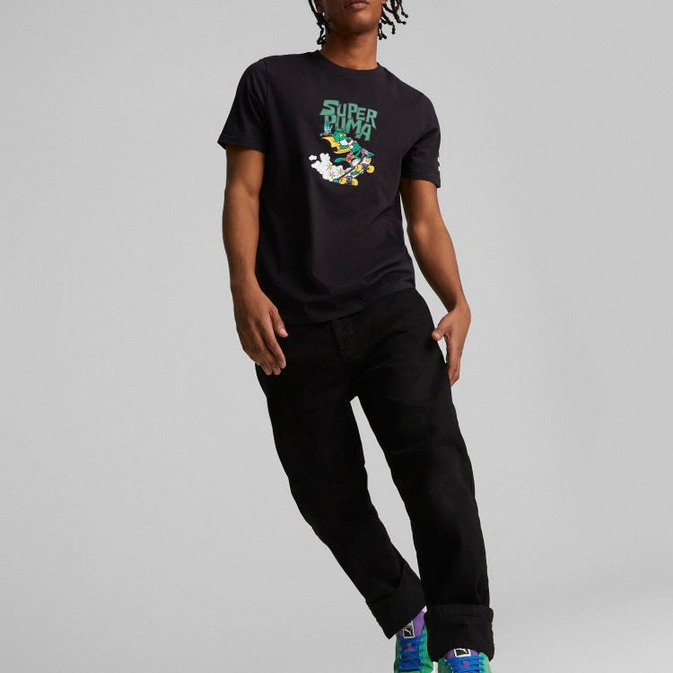 PUMA Classic Graphic T-Shirt 'Black' 621992-01