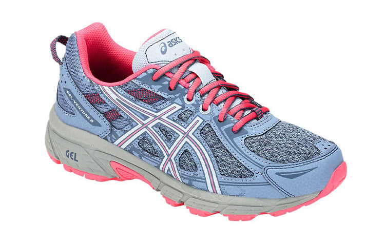 (GS) ASICS Gel-Venture 6 'Blue Red' 1014A077-400