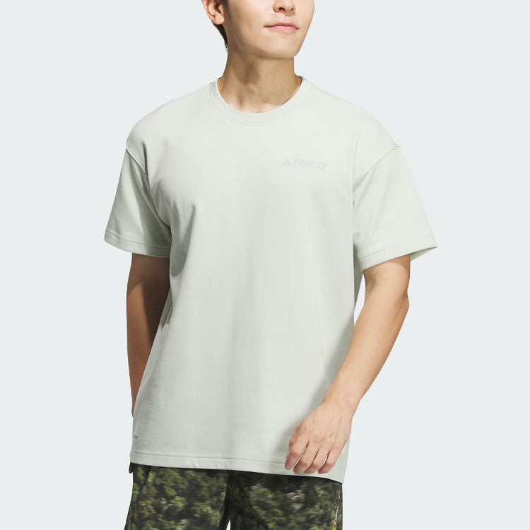 adidas X National Geographic Graphic T-Shirt Asia Sizing 'White' IS9513