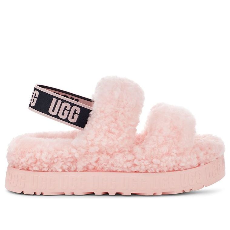 (WMNS) UGG Oh Fluffita 'Pink Black' 1120876-PSLP