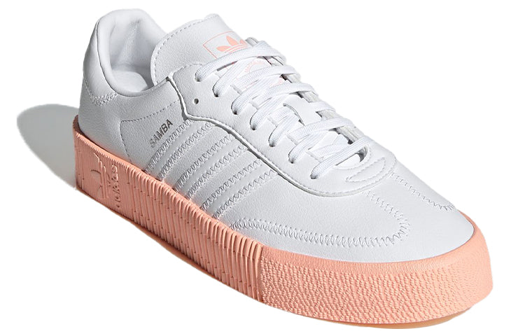 (WMNS) adidas Sambarose 'White Orange' GZ8615