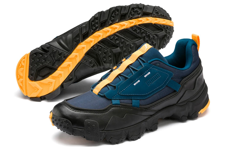 PUMA Trailfox Overland MTS Trainers Blue/Orange 370772-02