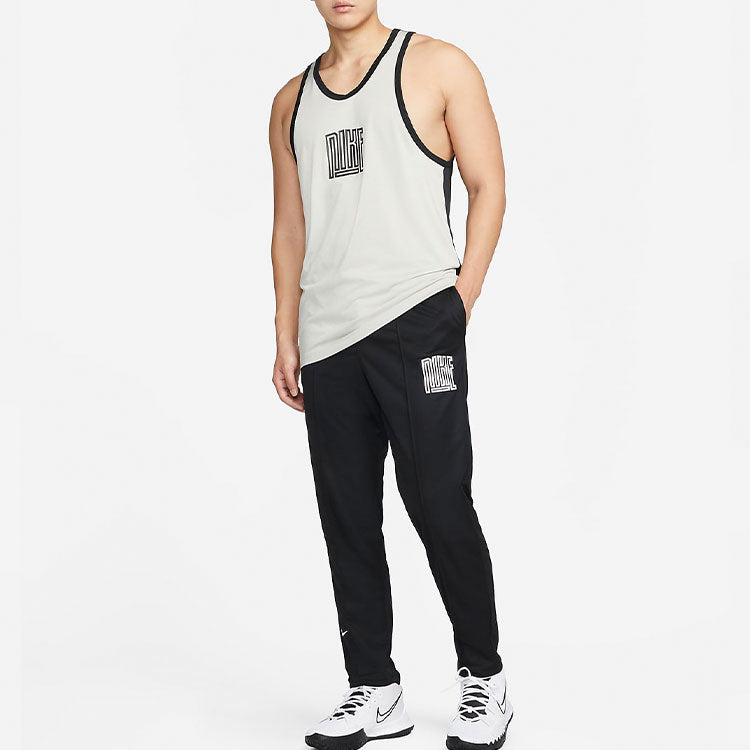 Men's Nike Alphabet Printing Casual Sports Pants/Trousers/Joggers Black DH6750-010