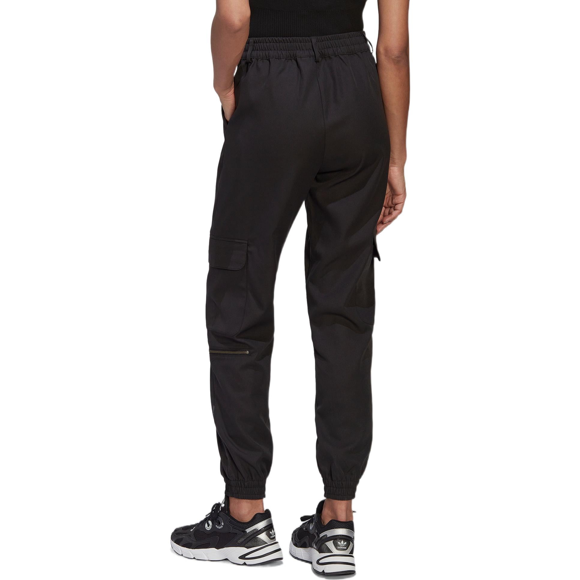 adidas Contempo Pants Solid Color Side Elastic Waistband Sports Pants/Trousers/Joggers Black HN5867