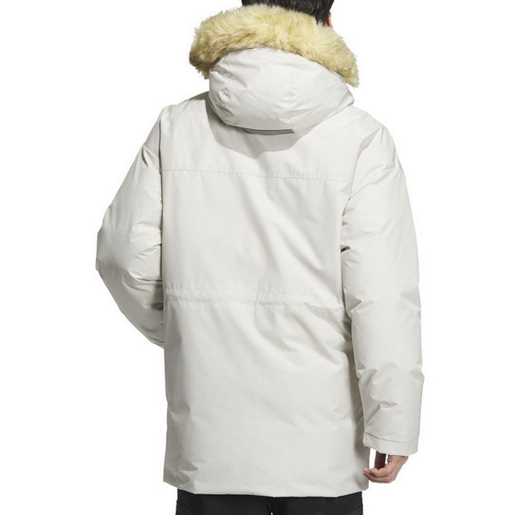 adidas Furry Down Parka 'White' IS0365