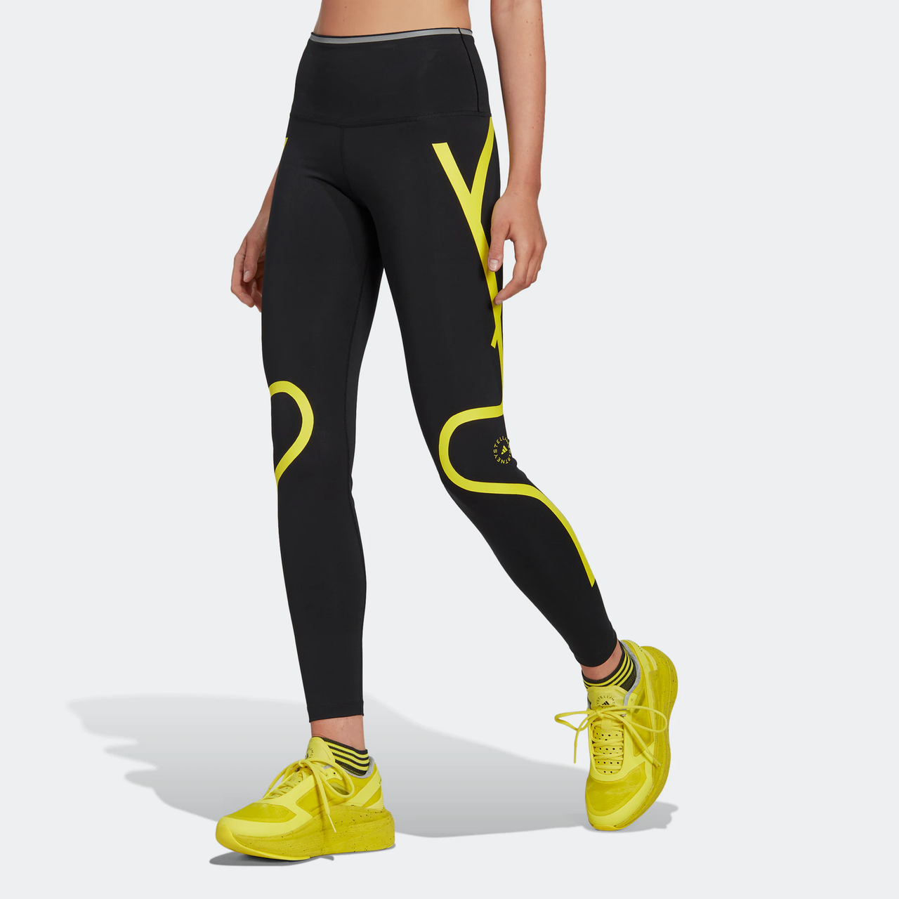 (WMNS) adidas by Stella McCartney TruePace Running Leggings Asia Sizing 'Black' HI6136