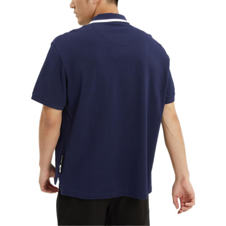 PUMA Team Polo Tee 'Navy' 536945-06