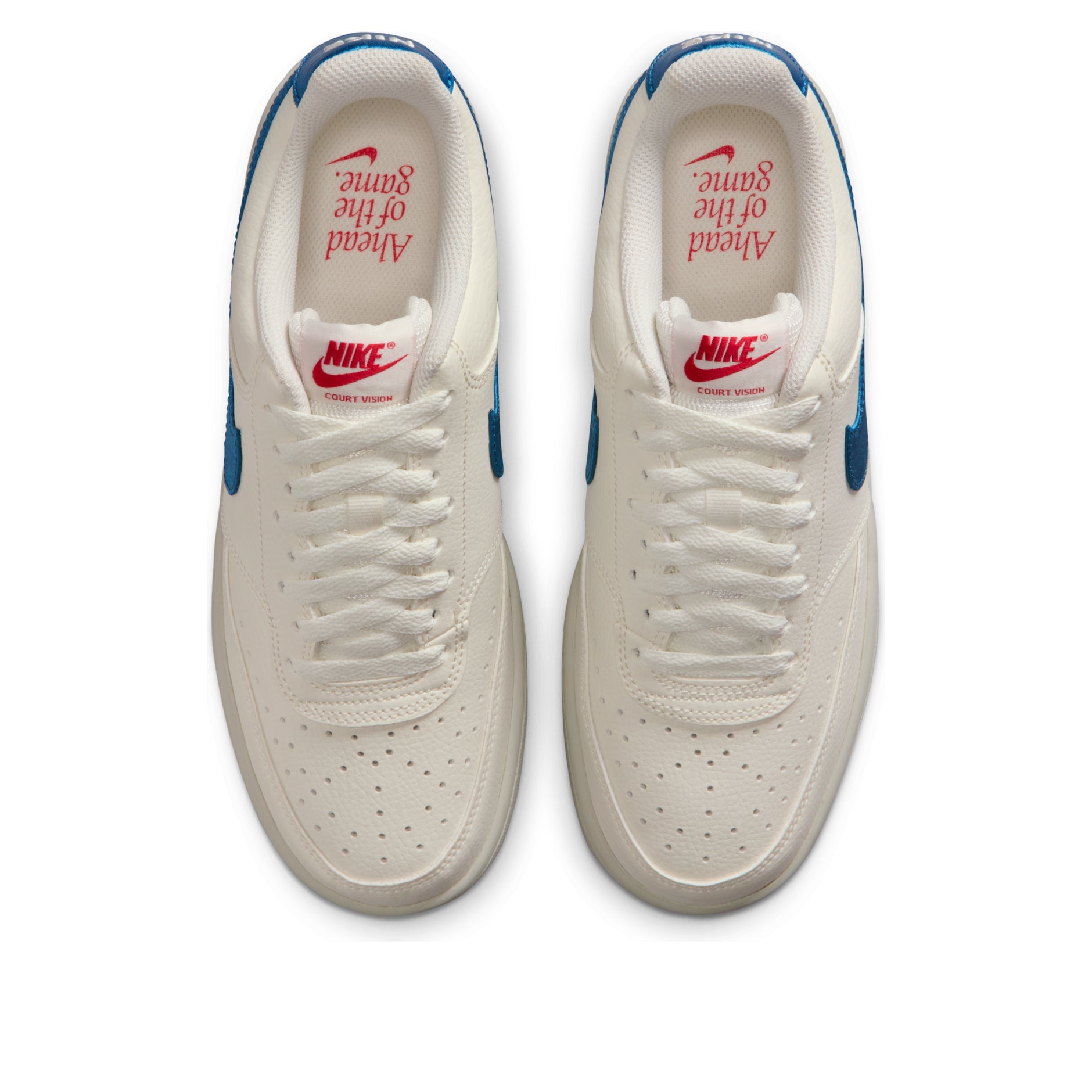 (WMNS) Nike Court Vision Low 'Sail Industrial Blue'  IM7799-133